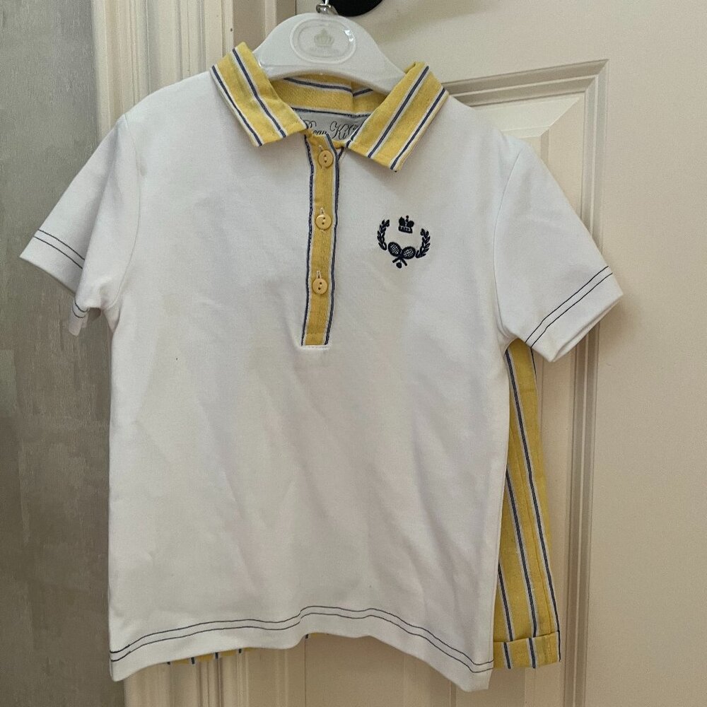 Beau Kid 2 piece Lemon Short Set